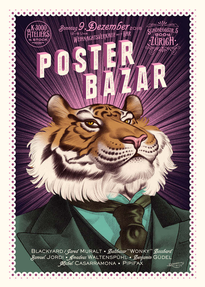 Poster Bazar Zürich 2018