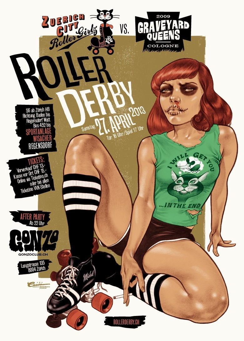 Roller Derby April 2013