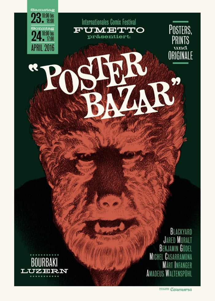 Poster Bazar Fumetto 2016