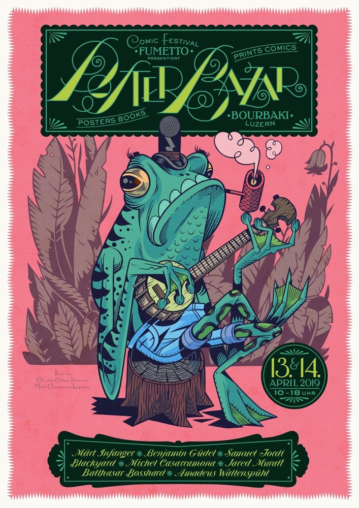 Poster Bazar Fumetto 2019