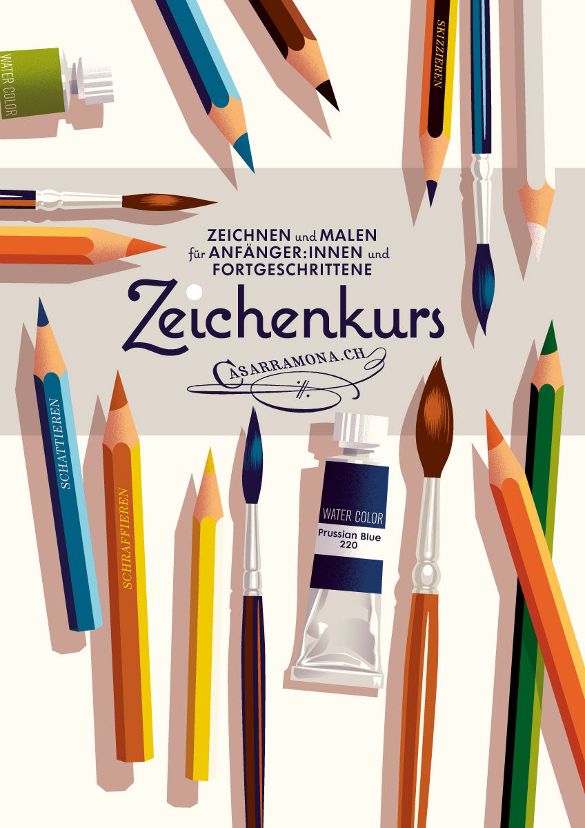 Zeichenkurs für Anfänger:innen und Fortgeschrittene